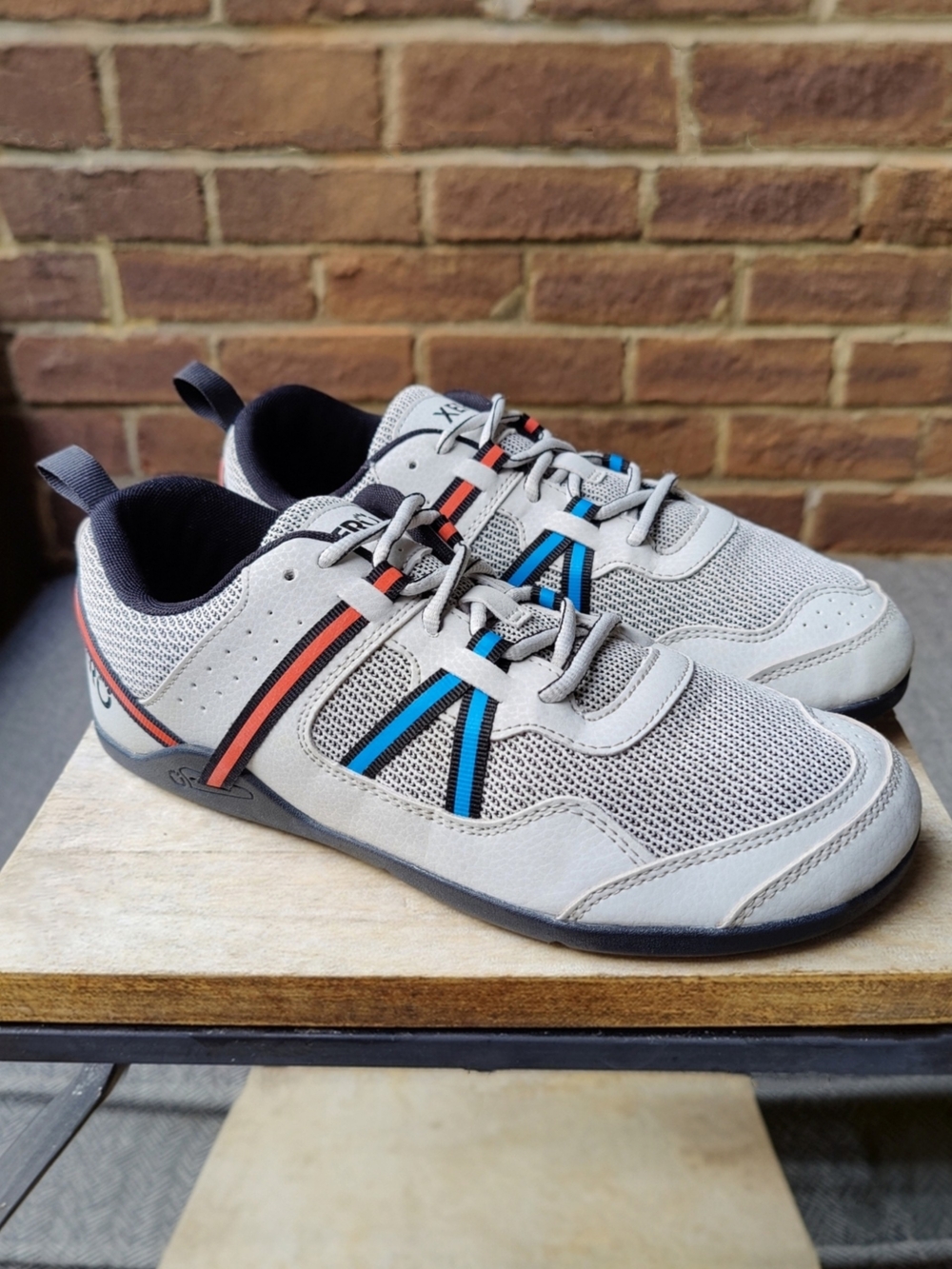 XERO Prio Barefoot Shoes Wide Toe Box Gray White Training Gym Sneaker Womens 9 - Picture 16 of 16